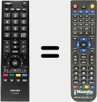 Telecomando sostituto di CT-90329