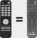 Replacement remote control for 10029893 (CT03)