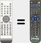 Telecomando sostituto di DSL15T1TD