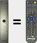 Telecomando sostituto di TP5 (759551601700)