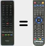 Télécommande pour remplacer HTR-A18EN (0530015562)