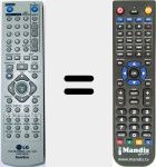 Replacement remote control for AKB31238706