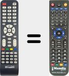Télécommande pour remplacer MIE020V25
