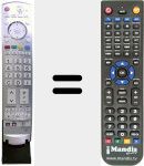 Telecomando sostituto di N2QAKB000060