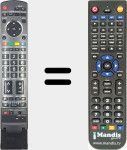 Télécommande pour remplacer N2QAYB000238