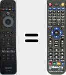Telecomando sostituto di RC470701 (242254902314)