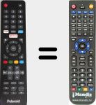 Replacement remote control for TVS32HDPR01