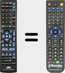 Télécommande pour remplacer RM-SNXD4R