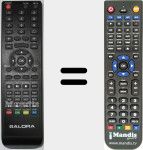 Télécommande pour remplacer SAL004
