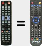Replacement remote control for AA59-00431A