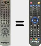 Télécommande pour remplacer RMT-V 503 C (988506747)