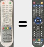 Télécommande pour remplacer LD215-240FDDWU
