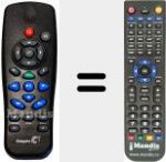Replacement remote control for GOFLEX-CINEMA