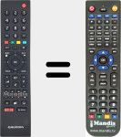 Telecomando sostituto di TS1187R