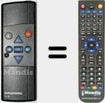 Telecomando sostituto di TP 710 (296220590900)