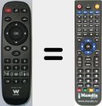 Replacement remote control for Android TV 900