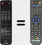 Télécommande pour remplacer MCR-730 (WP507600)