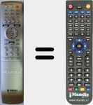 Replacement remote control for FSR131 (ZD11640)