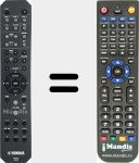 Telecomando sostituto di RAX33 (ZU492600)