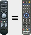 Replacement remote control for R60B01