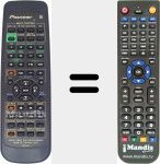 Telecomando sostituto di AXD7247