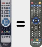 Telecomando sostituto di IRC T-04