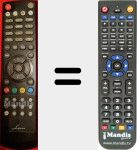 Telecomando sostituto di LD9500