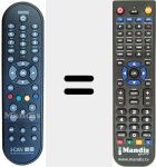 Telecomando sostituto di RC1523743 01