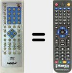 Replacement remote control for XM-330 Pro