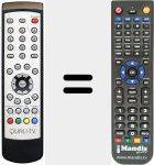 Replacement remote control for EURO 1080