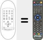 Replacement remote control for REMOTE CONTROL 218