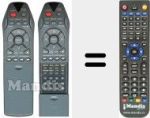 Replacement remote control for BS 2210