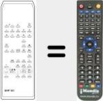 Télécommande pour remplacer SHP 101