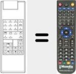 Replacement remote control for VS 5