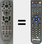 Telecomando sostituto di RC153410100 (313923809061)