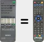 Replacement remote control for RM-671 (A1470887A)
