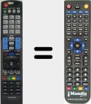 Replacement remote control for MI-AKB72914065