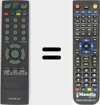 Replacement remote control for MI-MKJ33981406