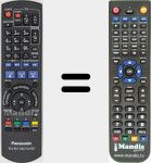 Télécommande pour remplacer N2QAYB000508