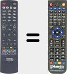 Replacement remote control for 9700-9750HD IP
