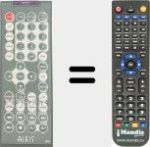 Télécommande pour remplacer L253