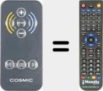 Télécommande pour remplacer RC13421