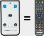 Replacement remote control for REMCON1635