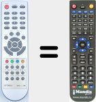 Telecomando sostituto di TDT6000HD