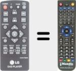 Replacement remote control for COV31736202