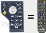 Replacement remote control for RC2332201/01B (488140001)