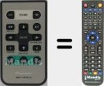 Telecomando sostituto di CXB8744