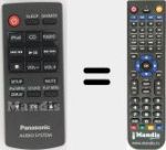Télécommande pour remplacer N2QAYC000077