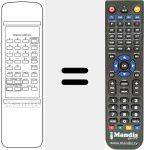 Replacement remote control for REMCON995