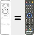 Replacement remote control for RC57